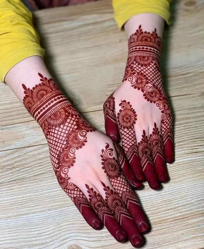 Full Hand Mehndi Designs