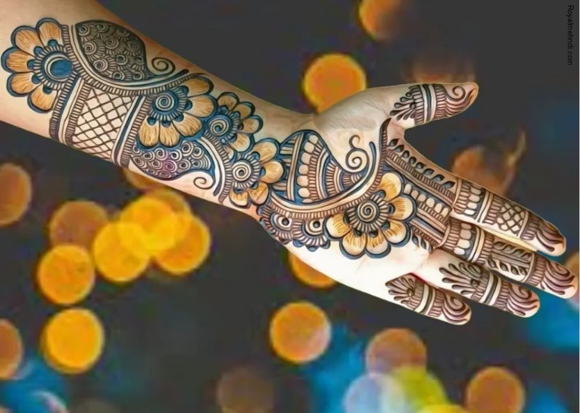 Front Hand Mehndi Designs