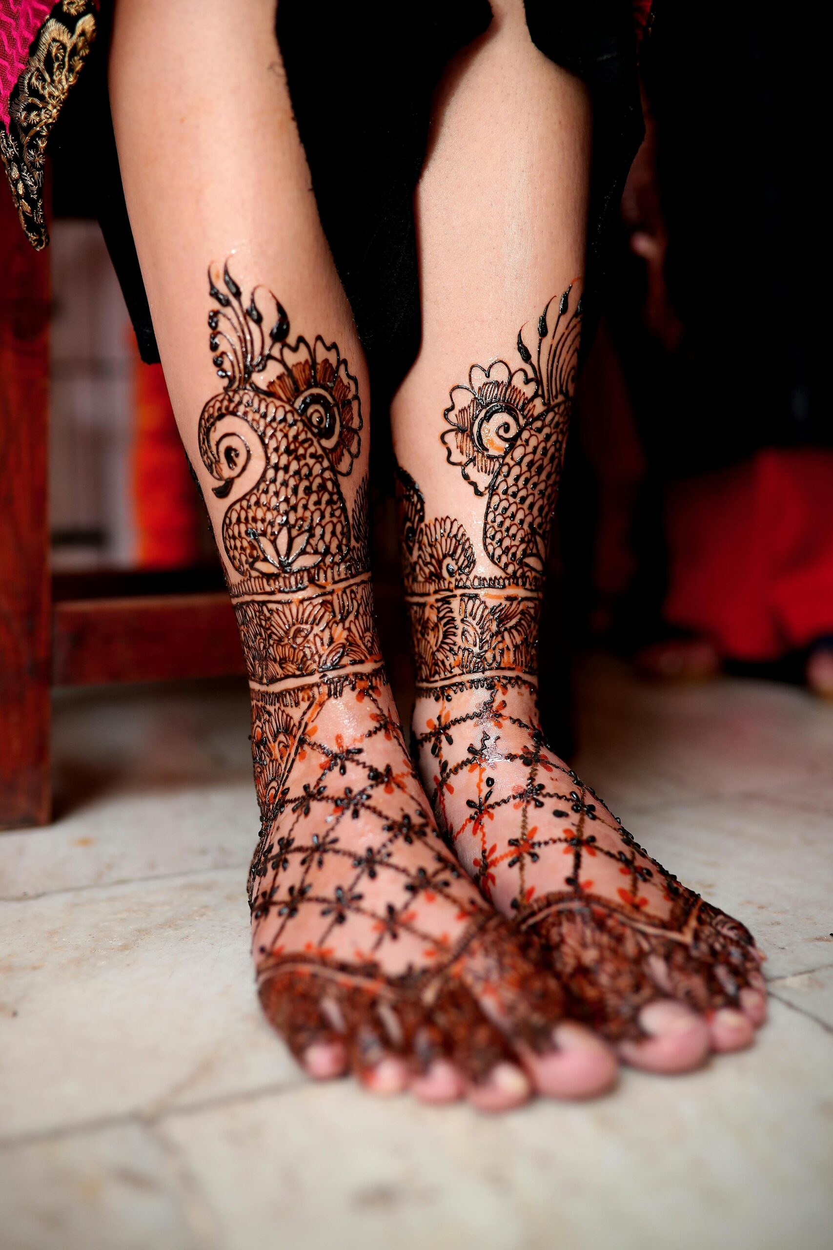 Foot Mehndi Design