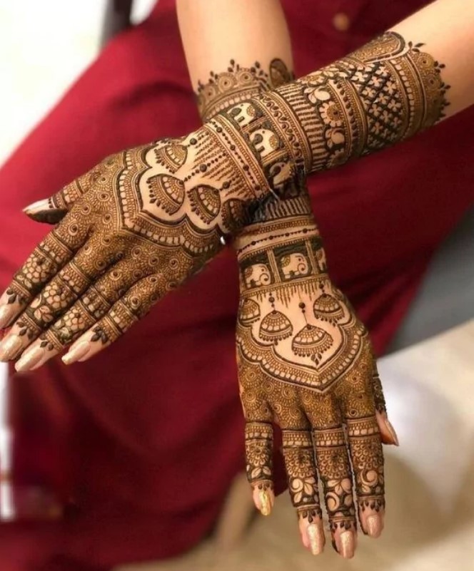 Back Hand Mehndi Designs