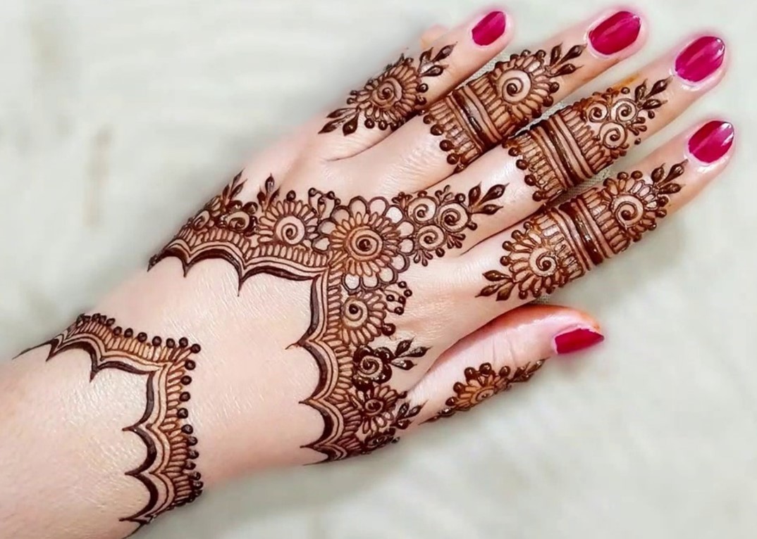 Finger Mehndi Designs