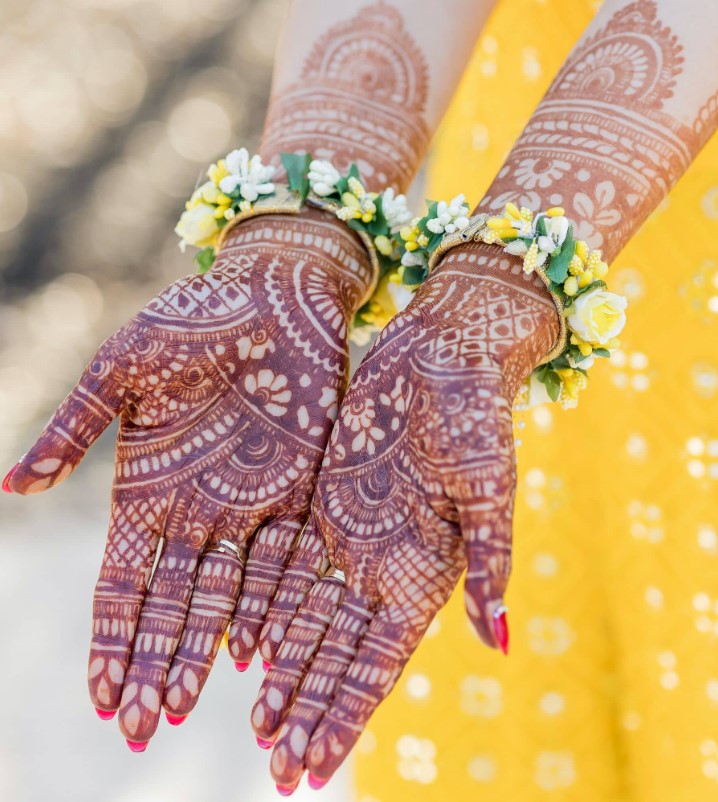 Front Hand Mehndi Designs