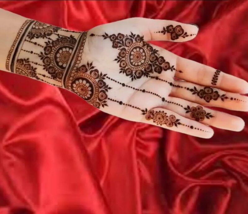 Front Hand Mehndi Designs