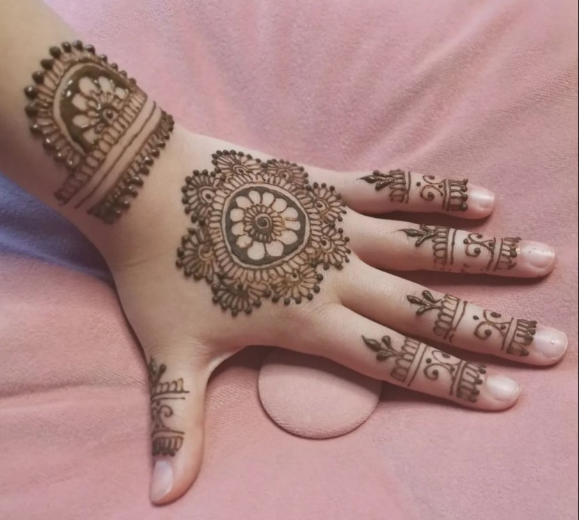 Back Hand Mehndi Designs