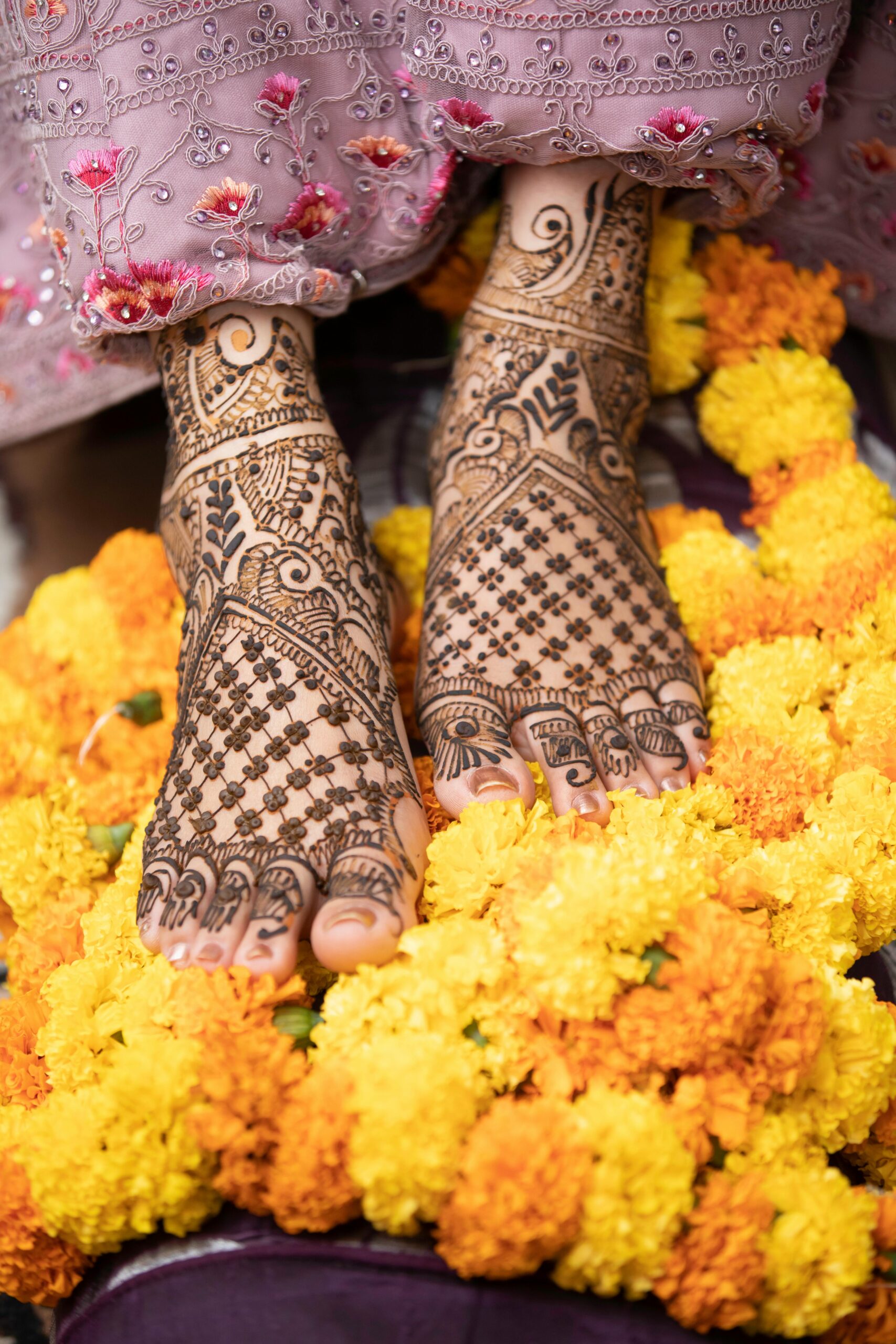 Foot Mehndi Design