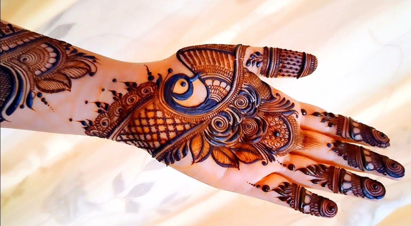 Front Hand Mehndi Designs