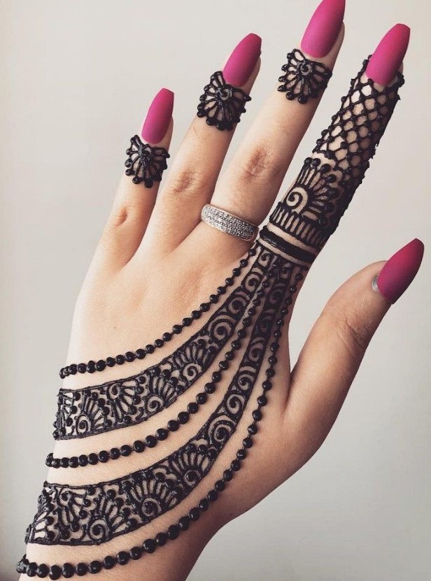 Back Hand Mehndi Designs