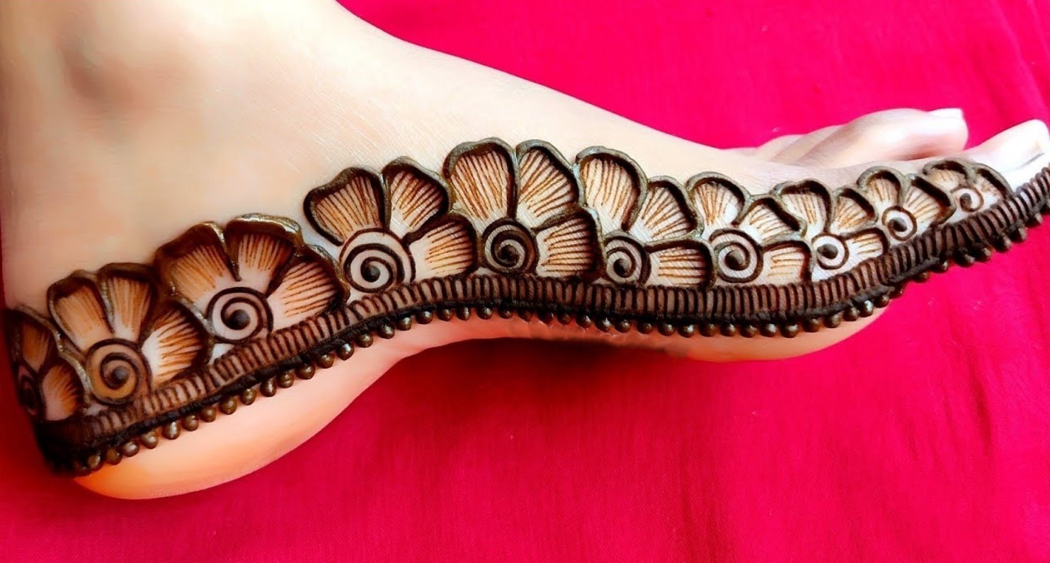 Foot Mehndi Design