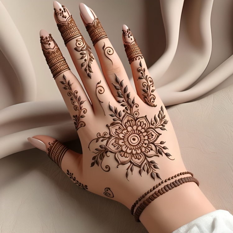 Artistic Eid Mehndi Designs