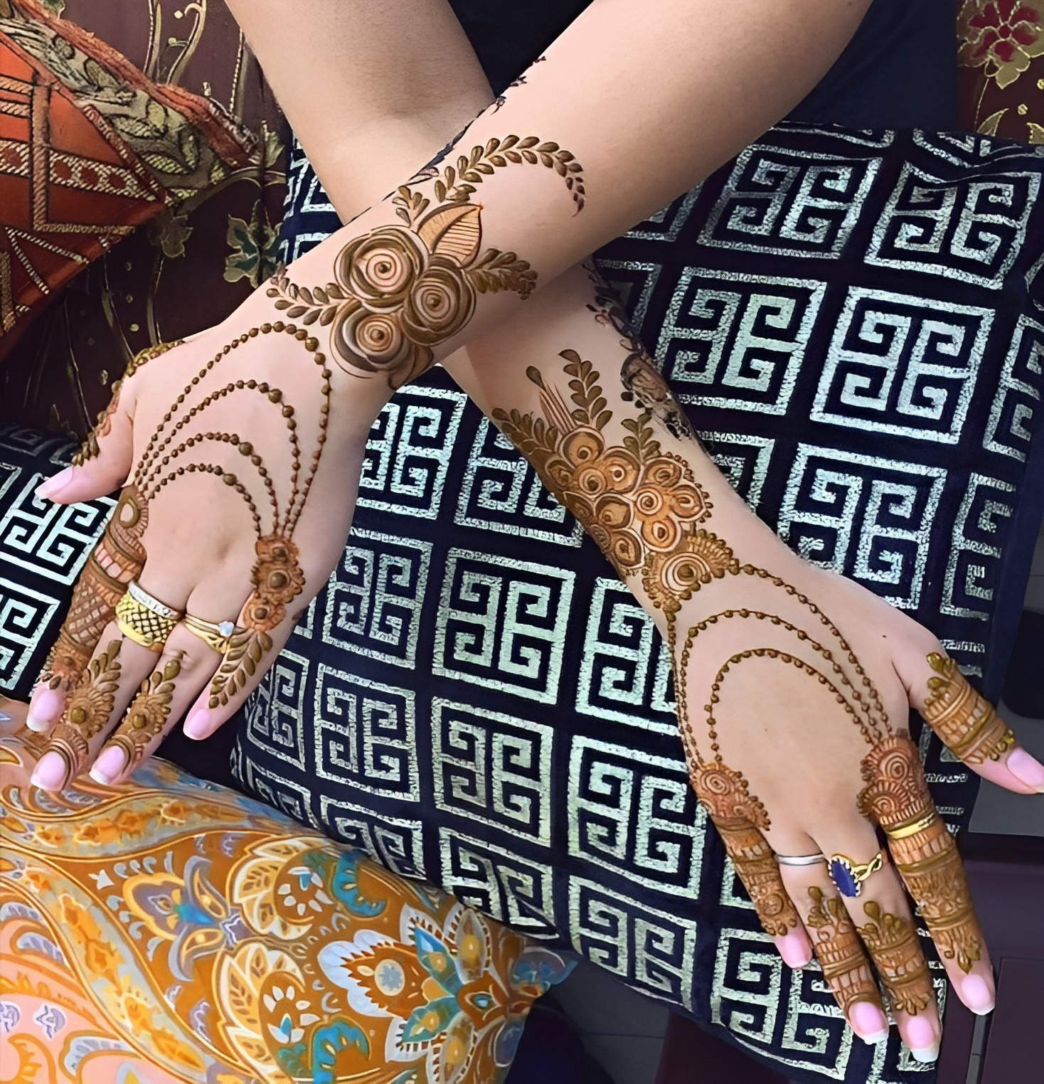 Modern Eid Mehndi Designs