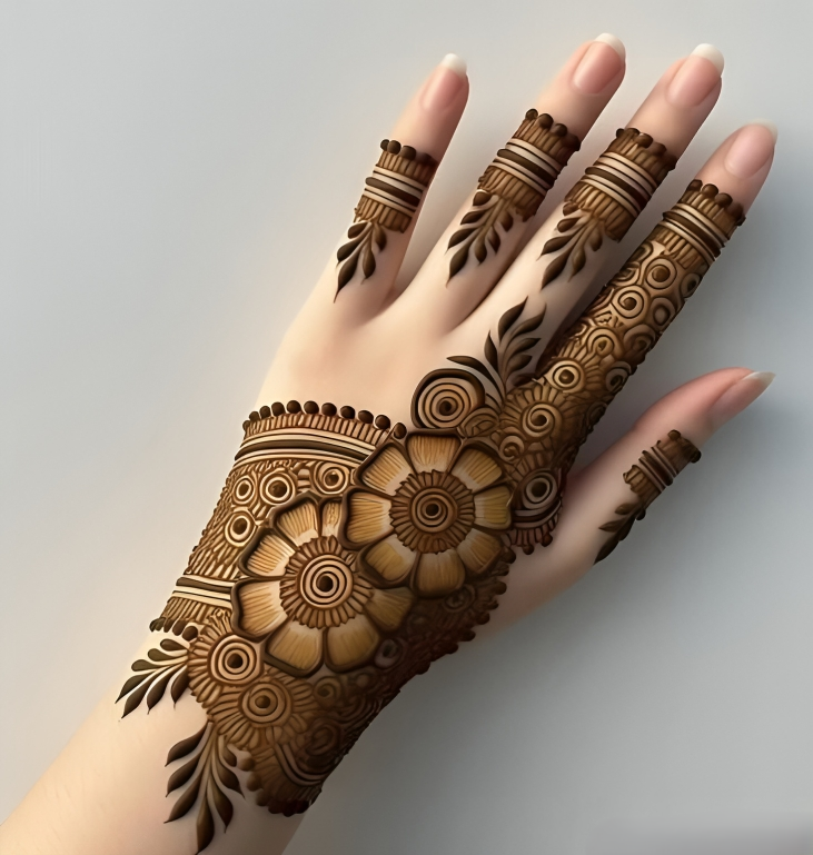 Modern Eid Mehndi Designs