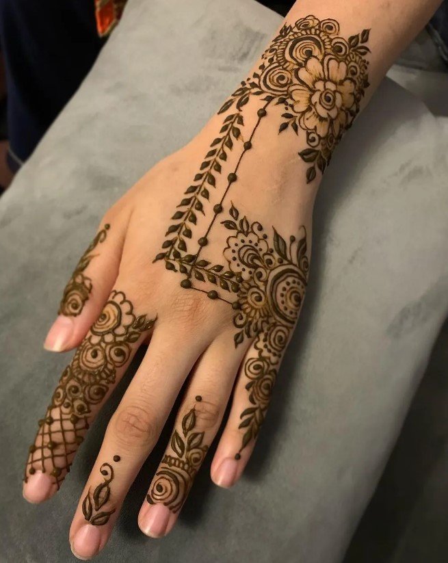 Modern Wedding Mehndi Designs 2025