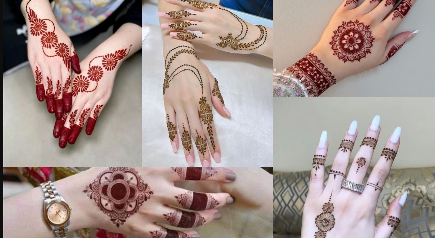 Mehndi Designs for Hands and Feet