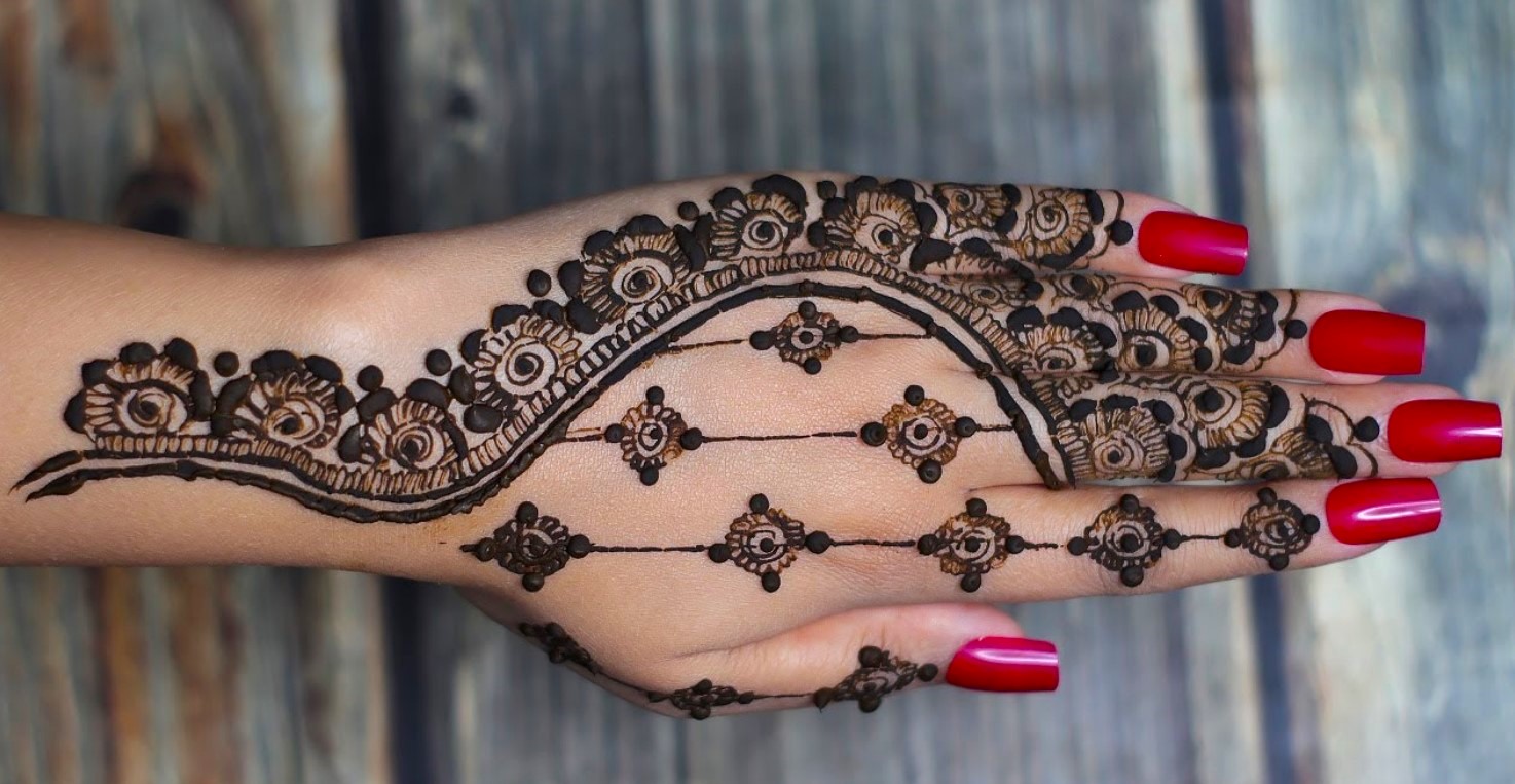 Arabic-Bridal-Mehndi- design-2025
