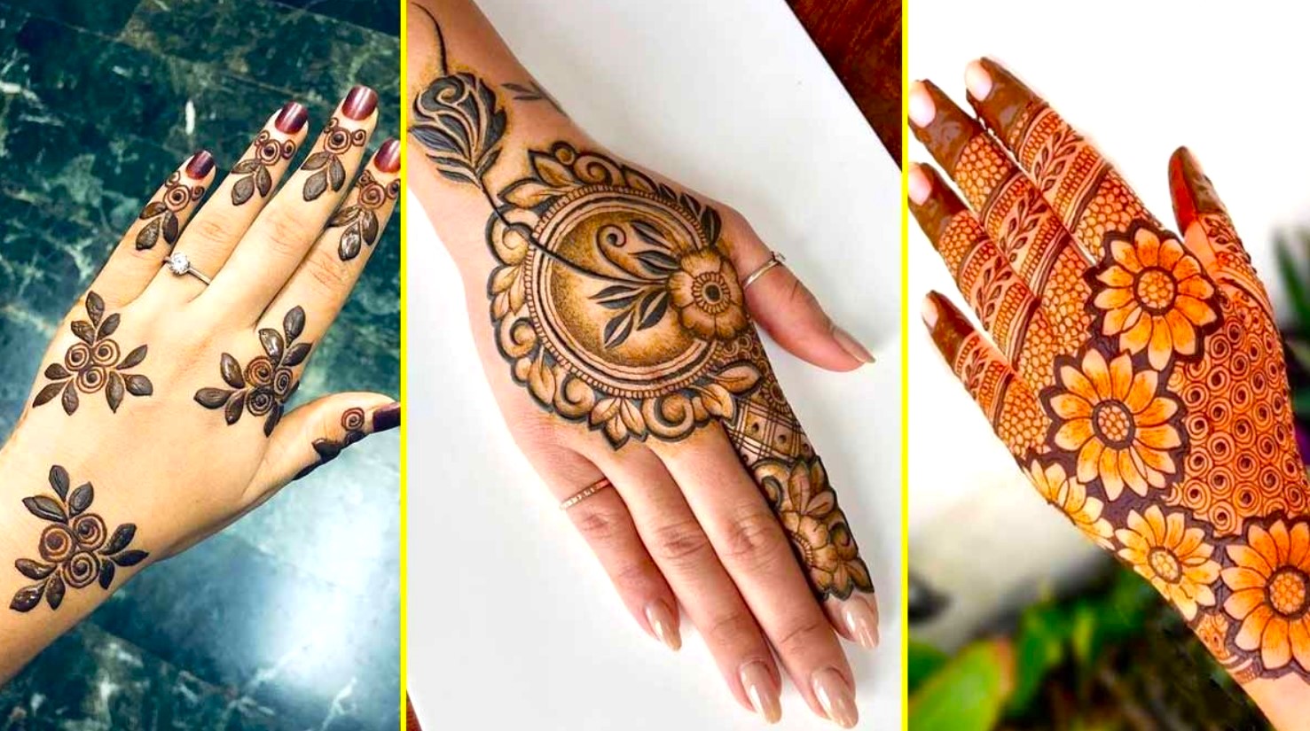 Mehndi Designs for Hands and Feet